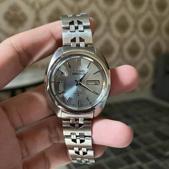 Seiko 5 Actus SS ice blue dial