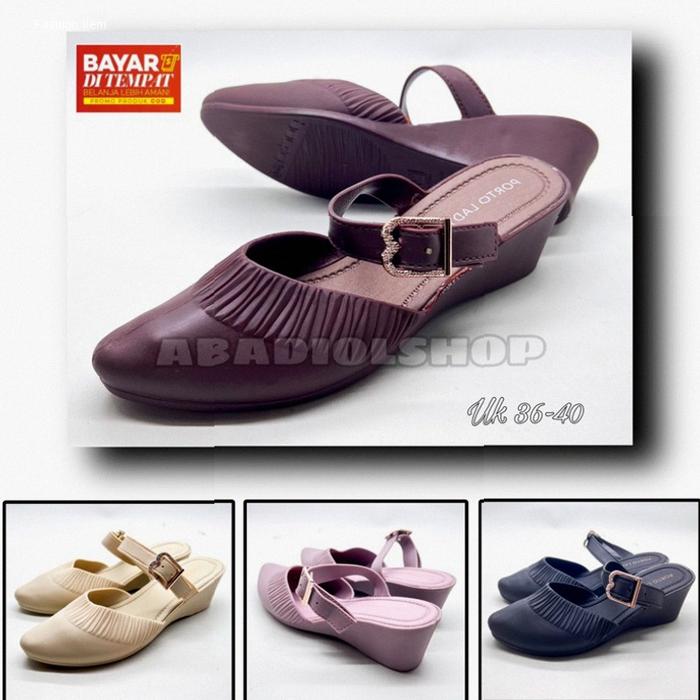 SANDAL PORTO LADY LET SELOP WANITA TERBARU / SANDAL SLIP ON PORTO TERMURAH SIZE 36-40 / SANDAL SELOP