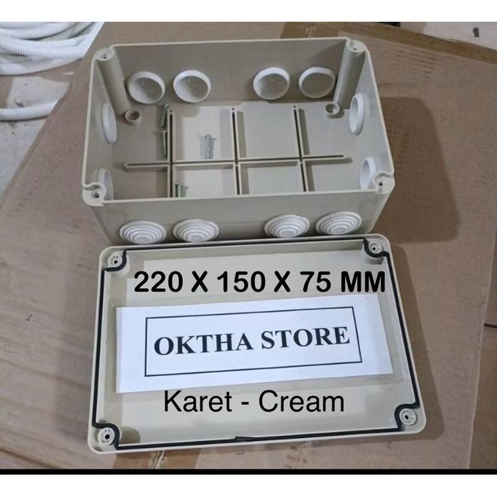 DORADOS MASKO 220 X 150 X 75 MM KARET CREAM DURADUS PLASTIK
