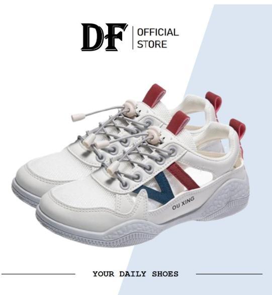 DF 694 Sepatu Wanita Sneakers Wanita Putih Premium Quality Casual Shoes