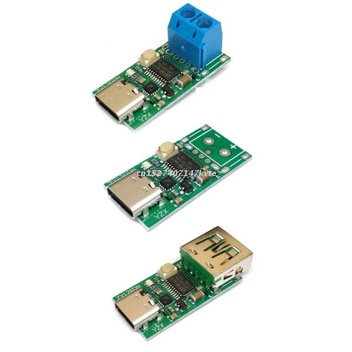 Type-C USB-c PD2.0 3.0 to DC USB Decoy Fast Charge Trigger Poll