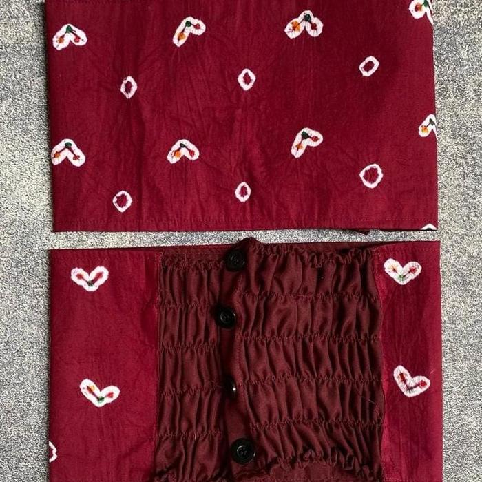 angkin jumputan / angkin jumputan karet / angkin jumputan kebaya songket untuk