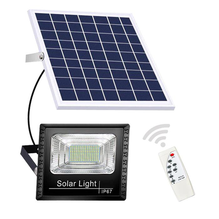 100/65/40/30/20W LED Solar Light Outdoor Remote Control IP67