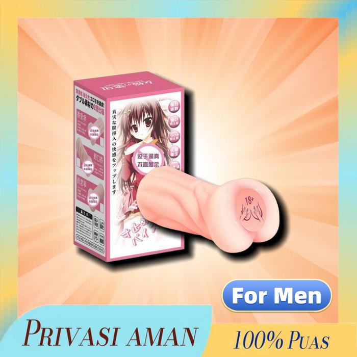 Alat Pijat Pria Getar Silikon – Realistis, Praktis Saku, Portabel & Nyaman Dipakai + COD