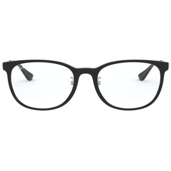 Ready Ray-Ban Frame Kacamata Rayban Oval Acetate Rx 7179D 2000 Black Silver Ready Ya Kak