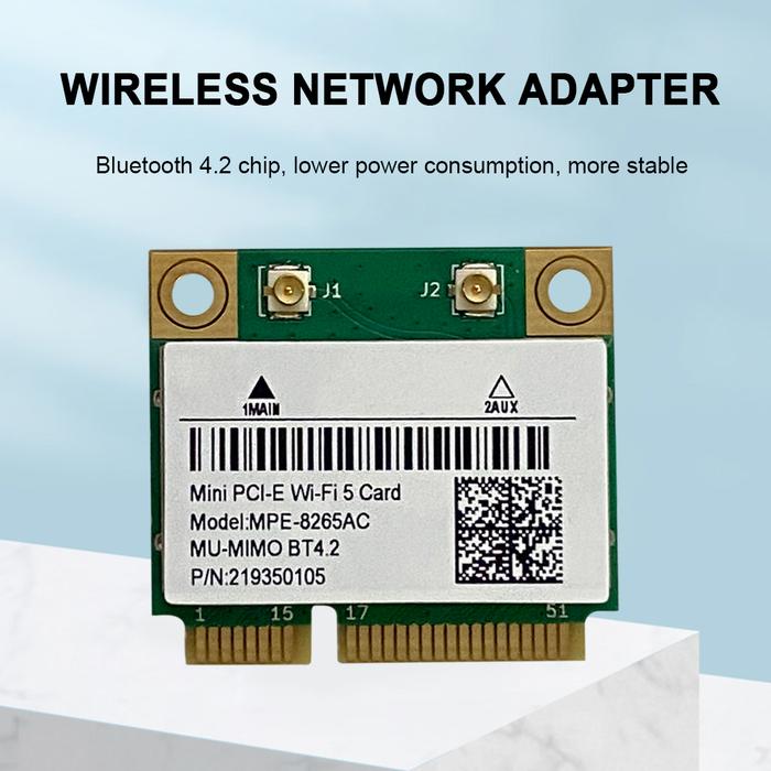 1200M MC8265 Network Card Mini PCI-Express 2.4GHz 5GHz WiFi Adapter
