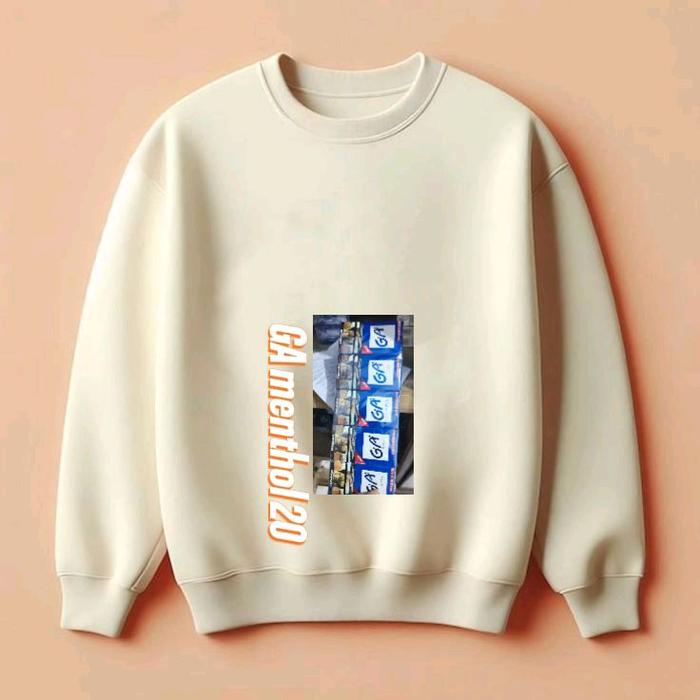 Sweatshirt GA menthol 20 dengan Desain Unik dan Nyaman untuk Penggunaan Sehari-hari