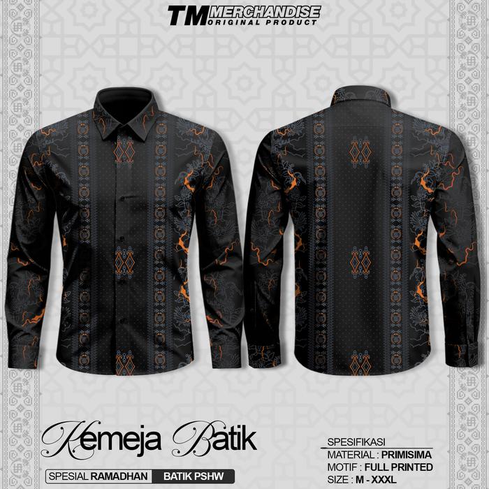 KEMEJA BATIK PSHW 1903 KEMEJA PSHW KEMEJA BATIK SH WINONGO