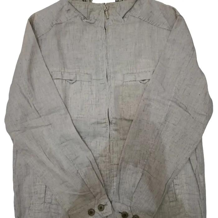 Jaket Vintage Current Stage Original Putih