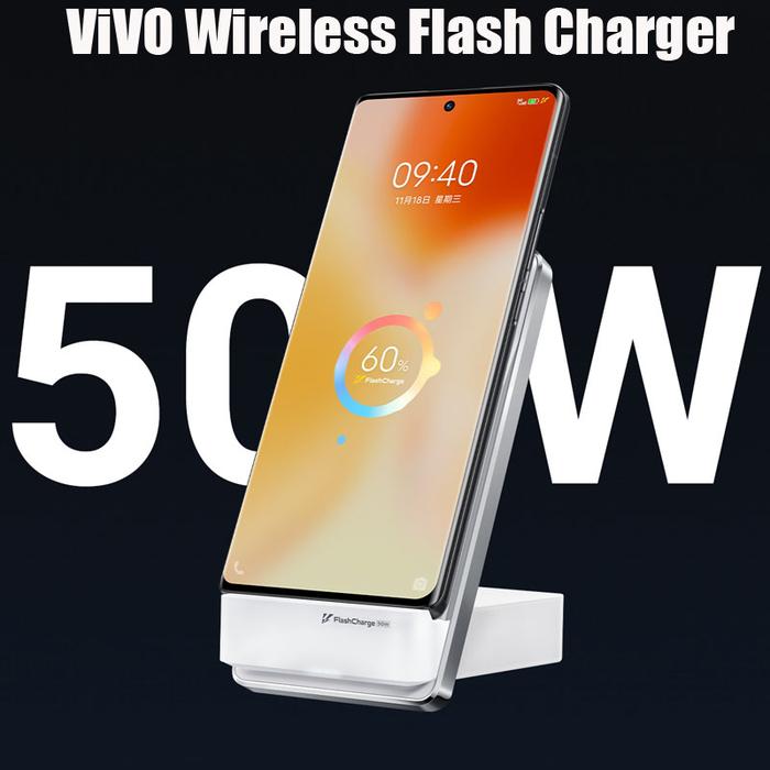 Original ViVO 50W Wireless Flash Charger Vertical Charger For Vivo X