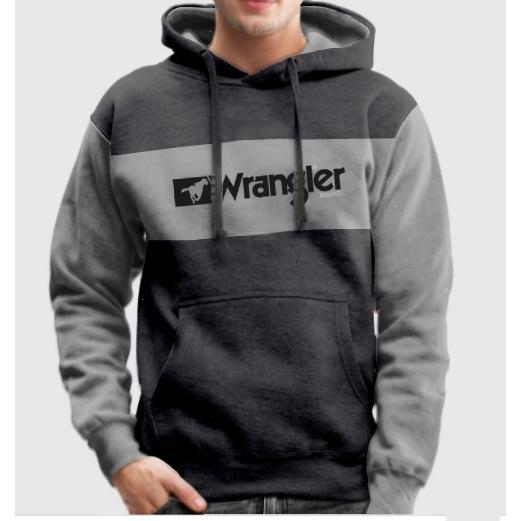 Jaket Hoodie Sweater Autentic Unisex Jaket Jumbo Wrangler