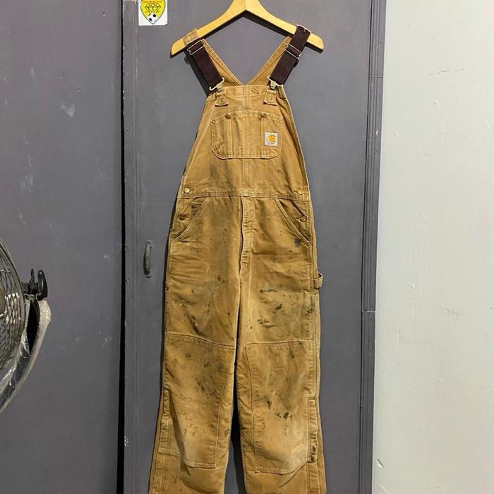 Carhartt overall vintage brown second original