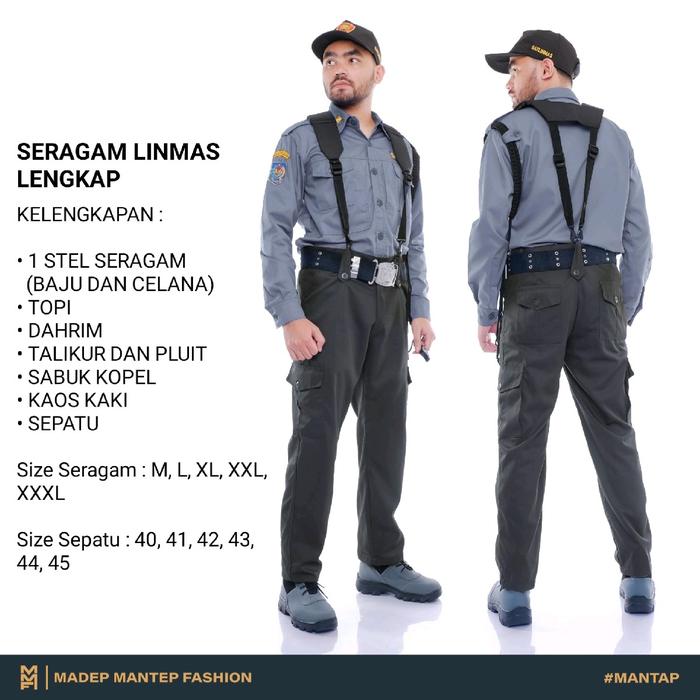 Seragam Linmas Lengkap Set Seragam Linmas Lengkap Terbaru Linmas Set Lengkap - PAKET SERAGAM LINMAS