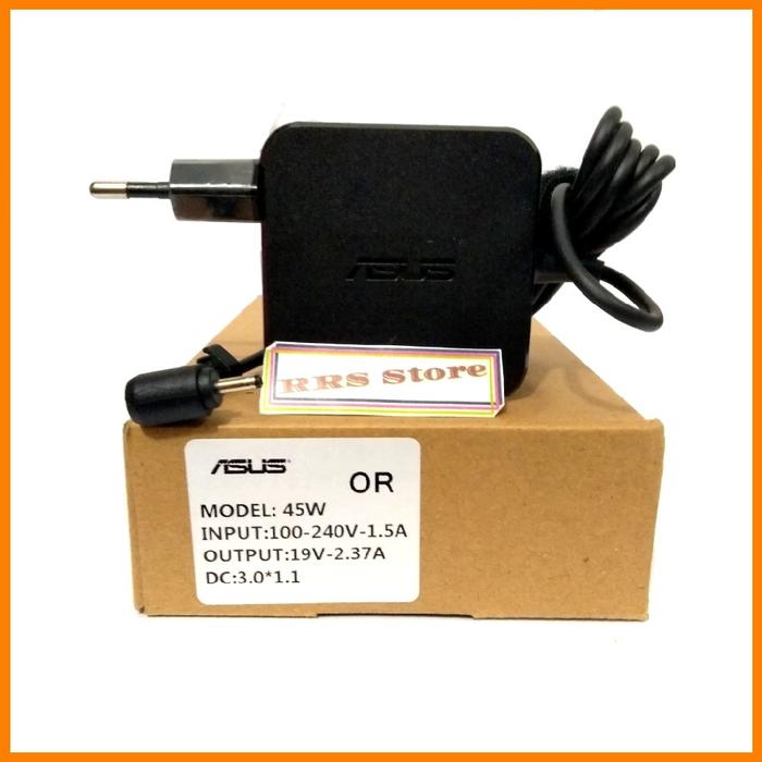 BISA COD Adapter Charger Zenbook ASUS19V 2.37A (3.0*1.0mm) UX21 UX21E UX31 Asus UX31A-DB72 Ultrabook