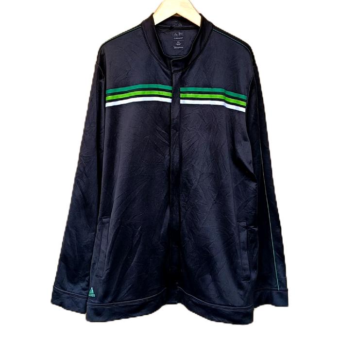 Jaket Tracktop adidas golf vintage black