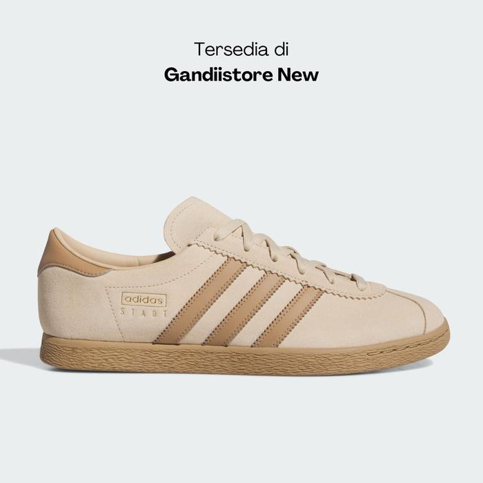 Sepatu Sneakers Pria Adidas Stadt JI1886 Beige Men