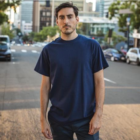 Kaos Polos New States Apparel Nsa Heavyweight 5400 Cotton Combed 20S Built Up Unisex Original 100%