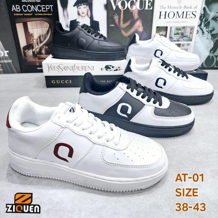 Sepatu Pria dan Wanita  Casual Sneakers Fashion OOTD Hangout Kuliah Kerja Travel Sepatu ziquen sepat
