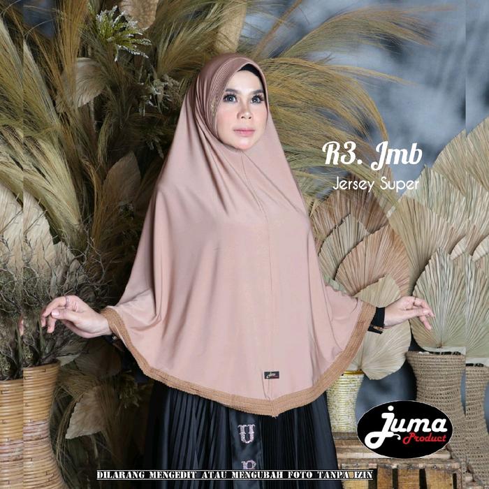 Jilbab Instan Jumbo Renda ori Juma