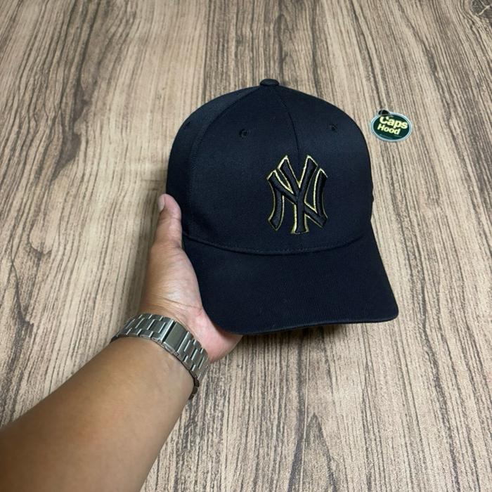 Topi MLB NY Yankees Original Build up - Topi Baseball Pria Wanita dengan Logo Yankees yang Khas