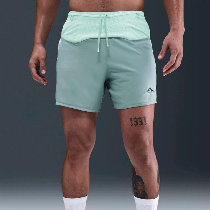 HJ3573 017 Mens Nike Dri FIT Second Sunrise 5 Inch ADV Brief Lined Trail Running Shorts