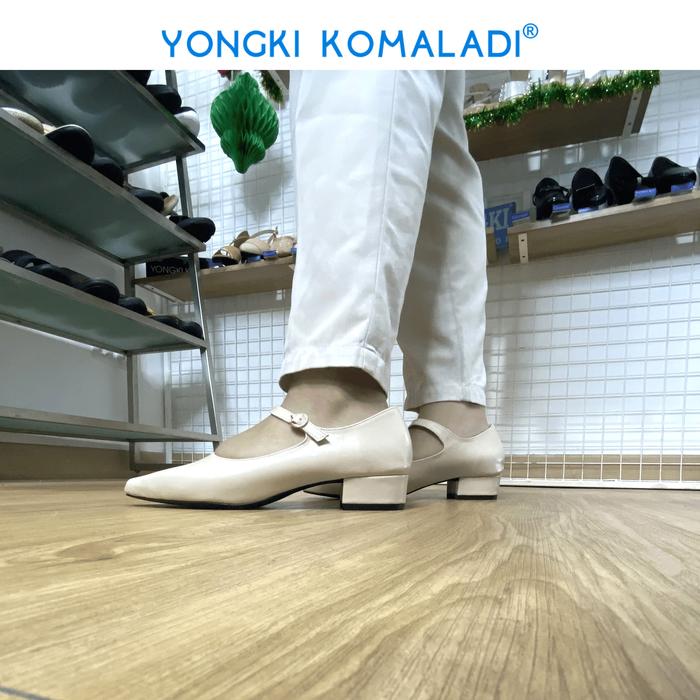 [ ORIGINAL ] YONGKI KOMALADI PANTOFEL OL-YSL1128-24 LADIES Wanita Heels Shoes Merah