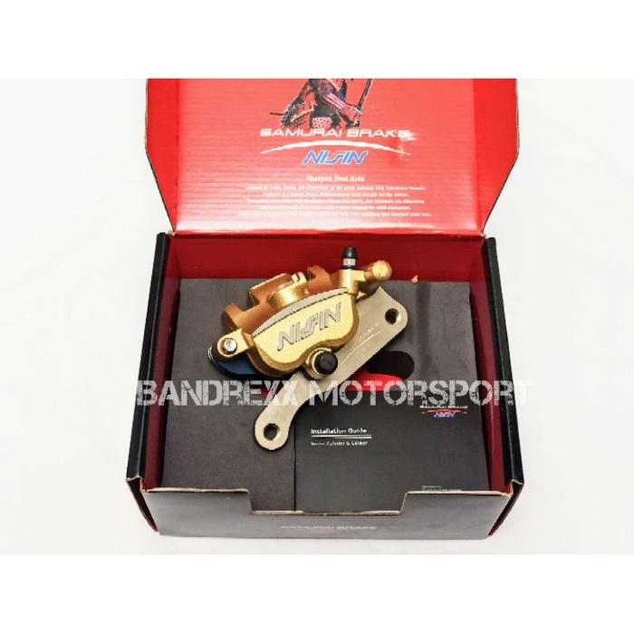 Kaliper Belakang Nissin Samurai 2 Piston For Yamaha Nmax Old.