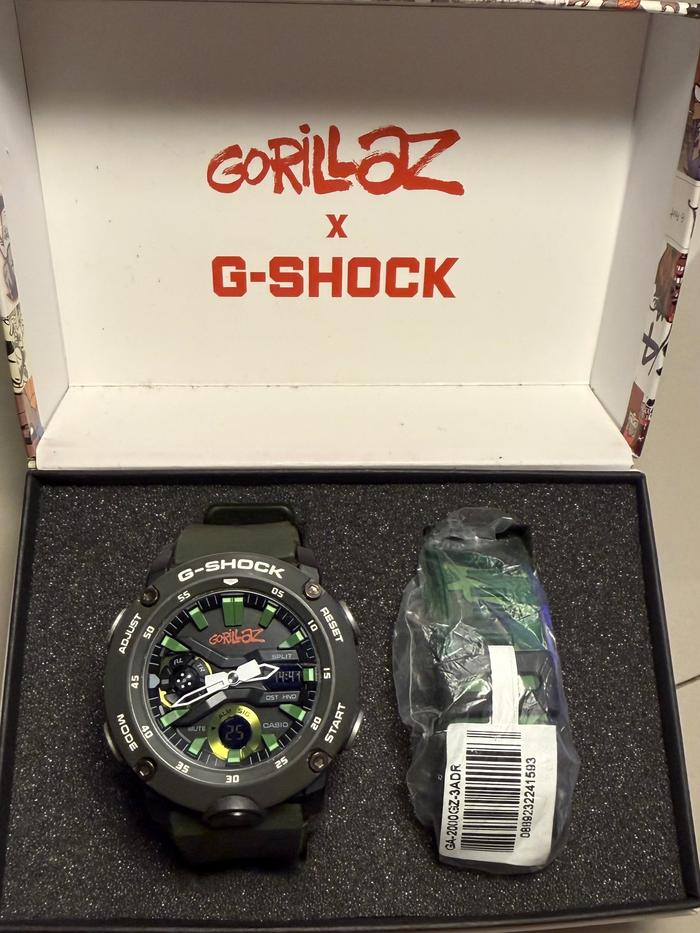 G-SHOCK x GORILLAZ GA-2000GZ-3ADR