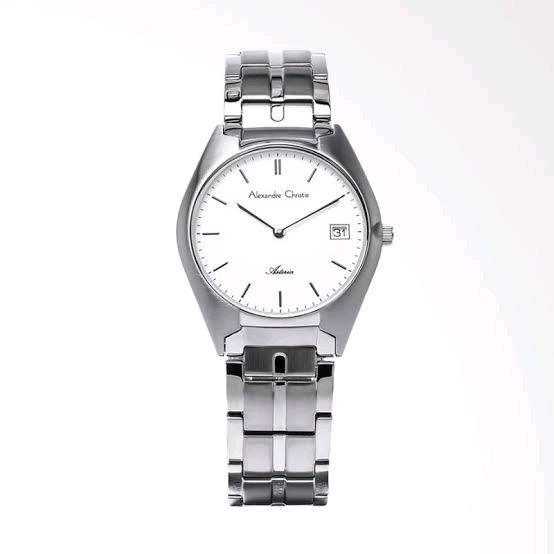 ALEXANDRE CHRISTIE ASTERIA AC 8521 MD SILVER / jam tangan alexandre christie asteria ac8521md silv