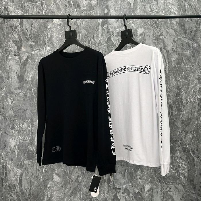 CHROME HEART SCROLL LOGO LONG SLEEVE