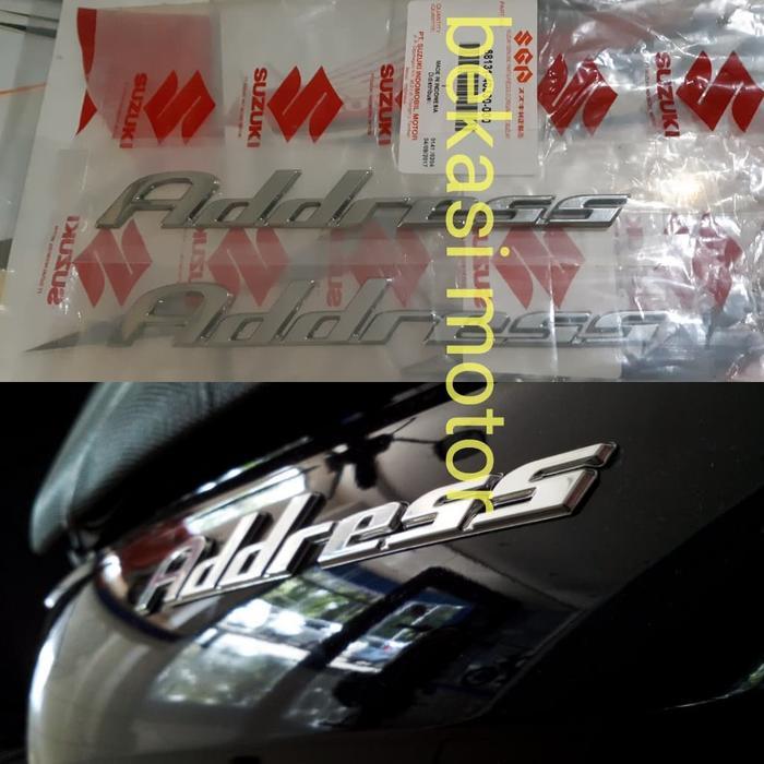 emblem logo suzuki address sepasang OSEAN