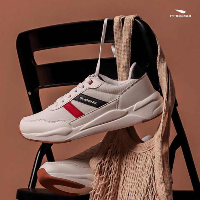 PHOENIX Sepatu Pria Hikaru dengan Desain Trendy dan Stylish, dengan Sol Nyaman dan Empuk untuk Sneak