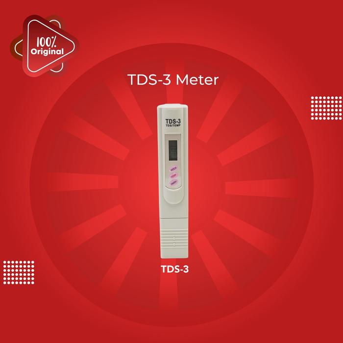 TDS Meter Alat Ukur Kualitas Air TDS 3 Meter Ppm Temp