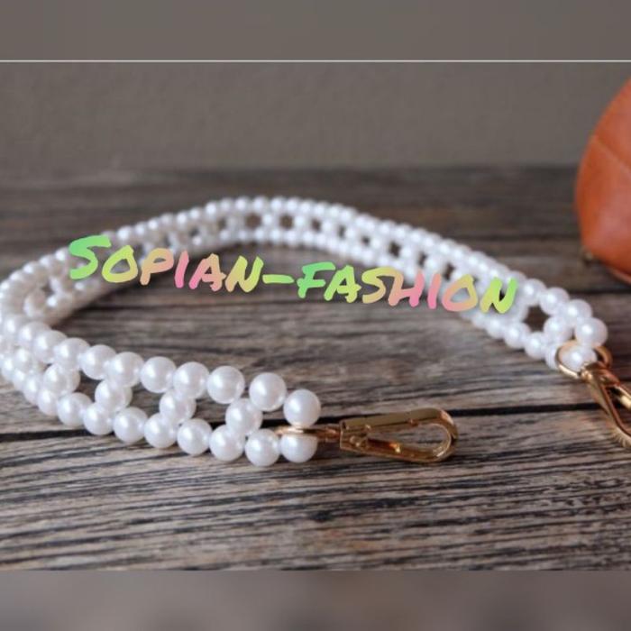 Tali Tas Mutiara 10Mm Bag Strap Strap Mutiara Strap Bag Tali Tas Tali Tas Panjang 60Cm & 110Cm Promo