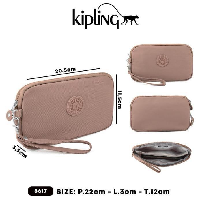 Pouch Kipling Dompet HP dan Kartu Banyak Sekat Terbaru