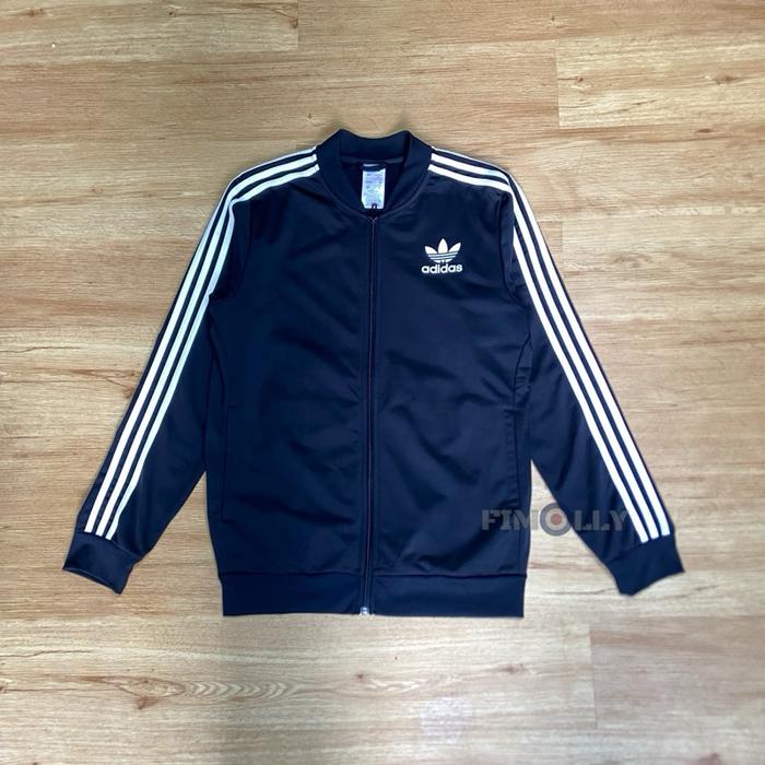 Tracktop Adidas superstar black