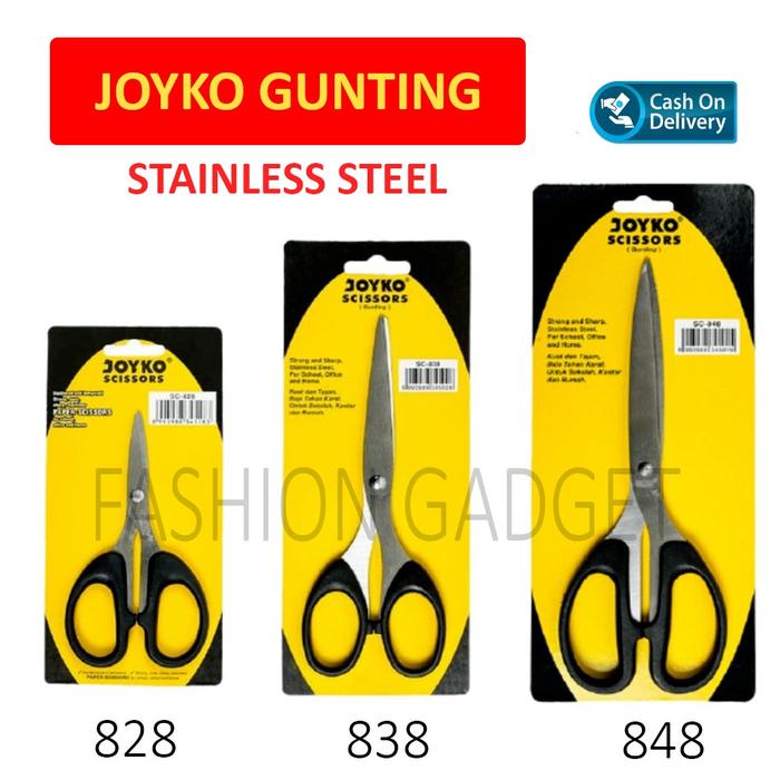 Joyko Gunting Joyko Kecil SC 828 / Gunting Sedang SC 838 / Gunting Besar SC848 Joyko Big Scissor Med