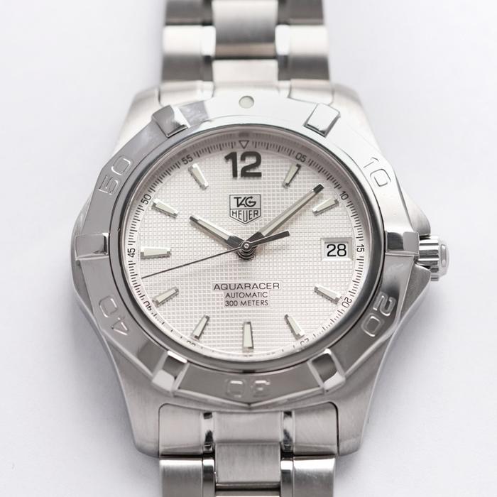 TAG Heuer AQUARACER WAF2111 Automatic calibre 5 jam tangan pria asli swiss