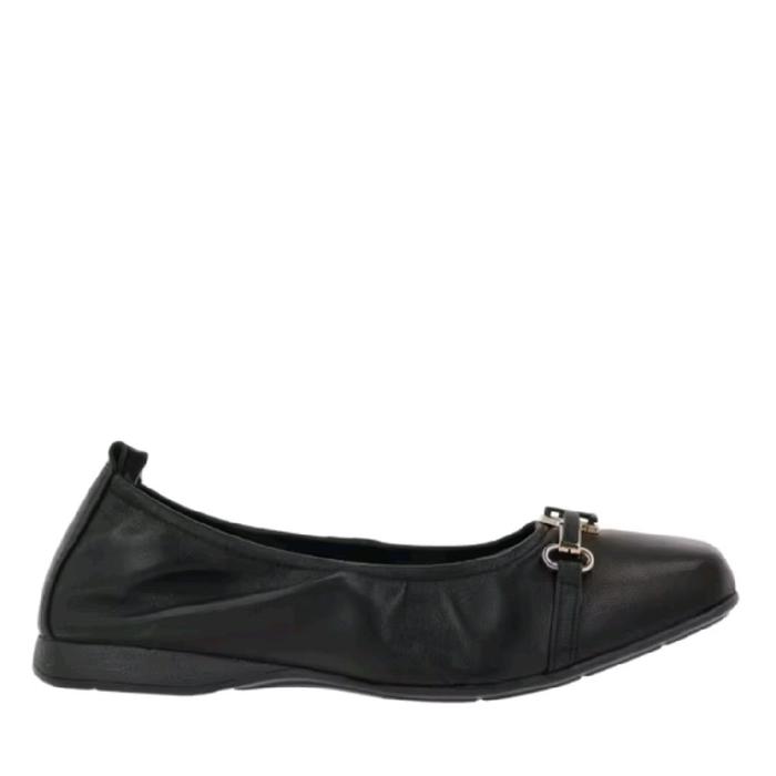 BOCOROCCO D. Custany 20 Nero - Flat shoes Wanita