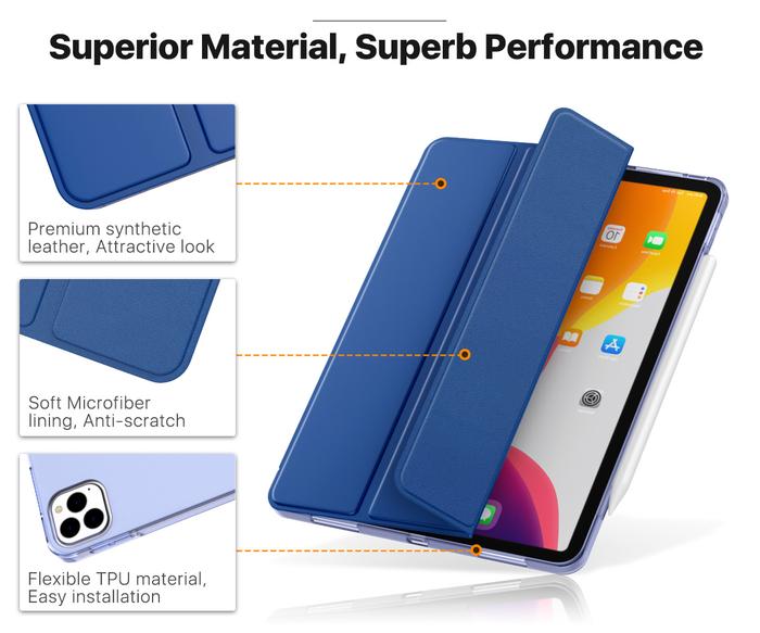 Case For iPad Pro 11 2020 2nd Generation[Support Apple Pencil 2