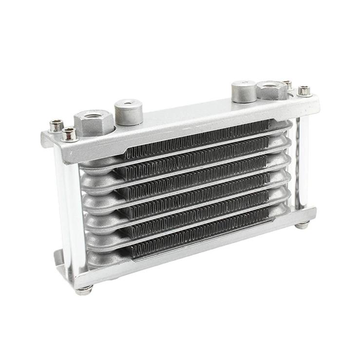 Engine Aluminum Oil Cooler Mesin Radiator Pendingin Oli Sepeda Motor Engine Aluminum Oil Cooler Sepe
