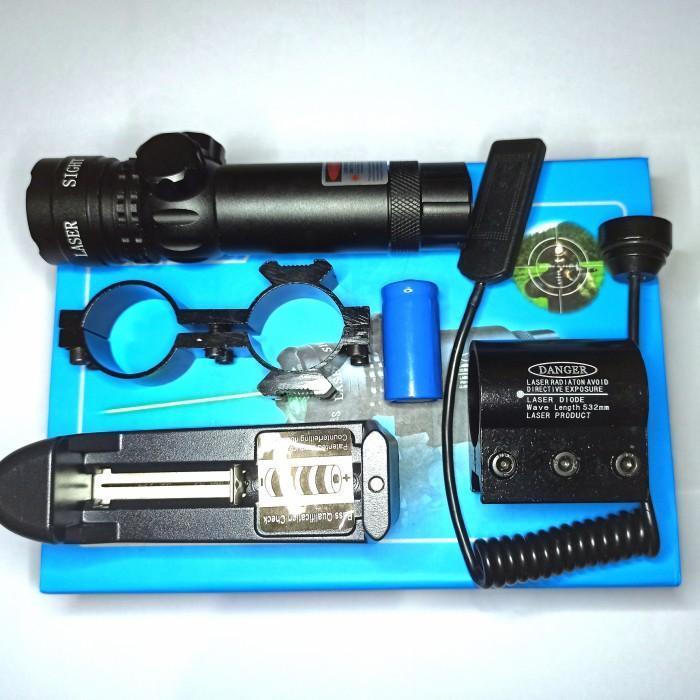 STOK TERBATAS !!!! LASER SCOPE HIJAU / GREEN LASER SCOPE /LASER POINTER TERJANGKAU
