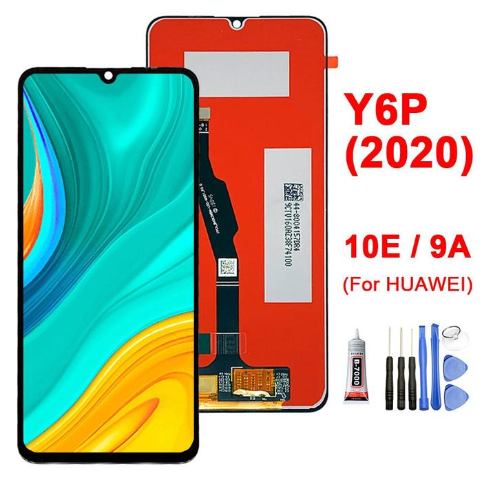 Original Display Untuk Huawei Y6P 2020 MED-L29 MED-LX9 LCD LCD