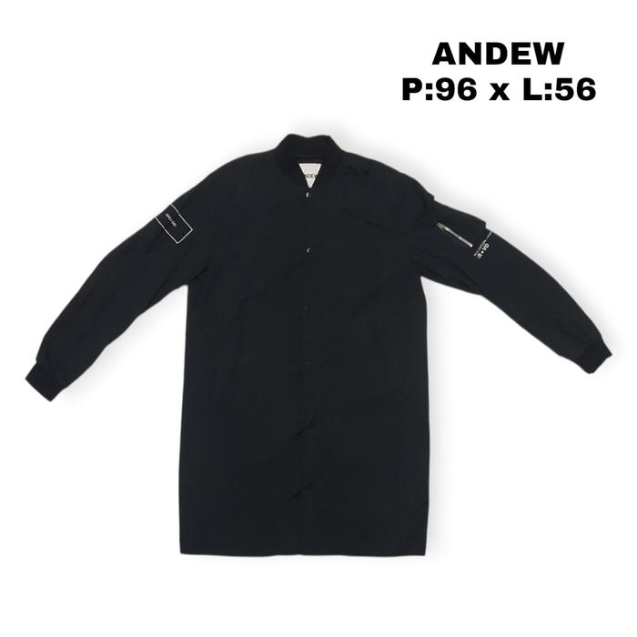 Jaket Parka Pria Brand Andew Preloved Cakep