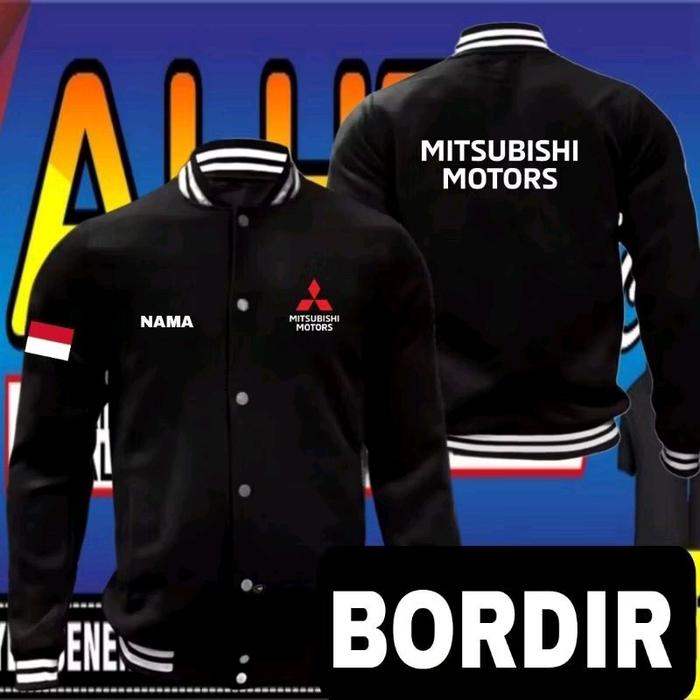 Jaket bordir suka suka jaket bordir request bisa satuan jaket Mitsubishi motors jaket Mitsubishi mot