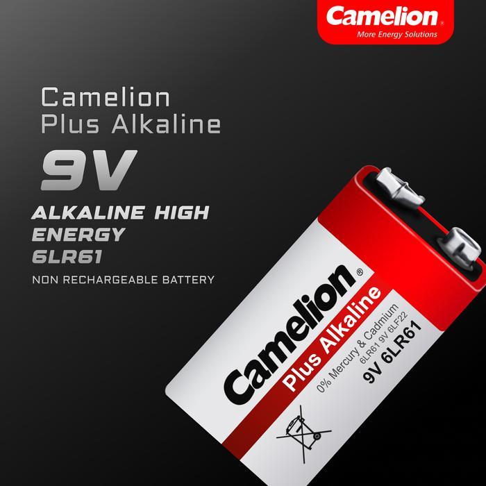 Camelion Alkaline 9V Bp1 - Camelion Baterai Alkaline 9V | Baterai Kotak 9V