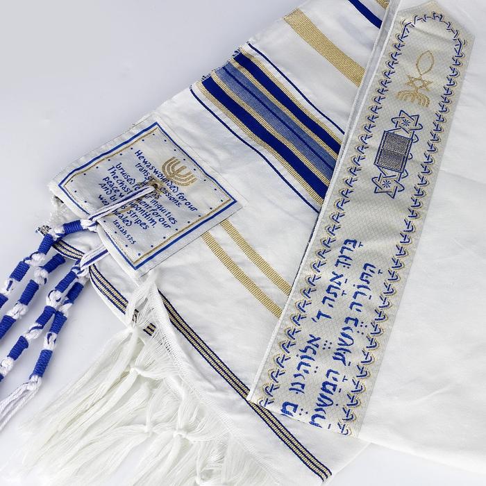 Tallith Shawl Jewish Tallit Syal 60cm Talith Tallith Talitot Jewish Prayer Shawl