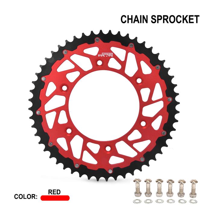 45T 47T 48T 49T 50T 51T 52T Rear Chain Sprocket For Honda CR CRF XR