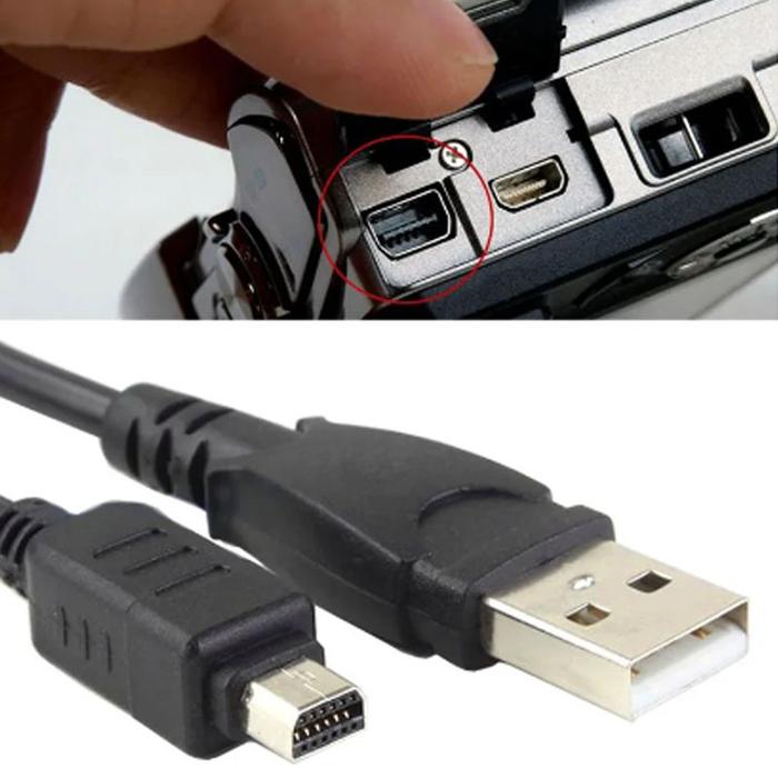 12pin USB Data Charging Cable Cord for Olympus Stylus 700 710 720 SW 725 SW 730 740 750 760 770 SW 7