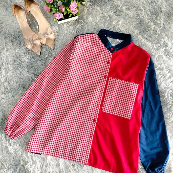 kemeja kekinian by Nafara de_boutique